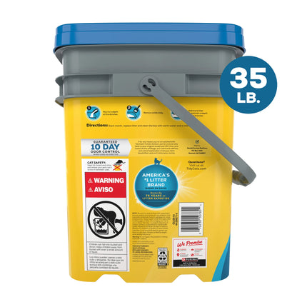 Purina  Instant Action Clumping Cat Litter, Floral Scent, 35 Lb Pail